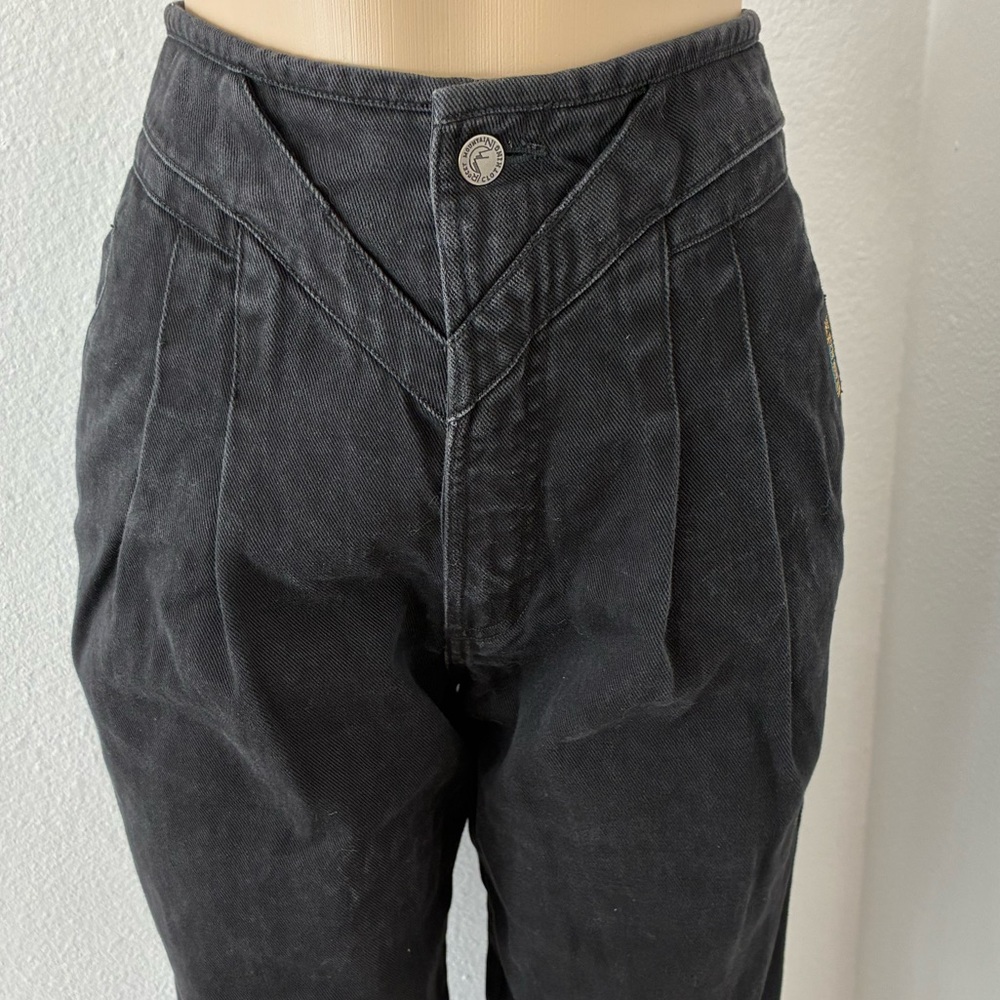 Vintage 80s Rocky Mountain Pleated Western Jeans